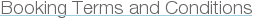 Booking Terms and Conditions